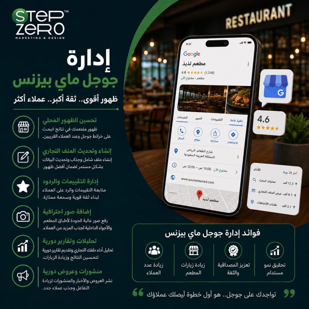 إدارة جوجل ماي بيزنس